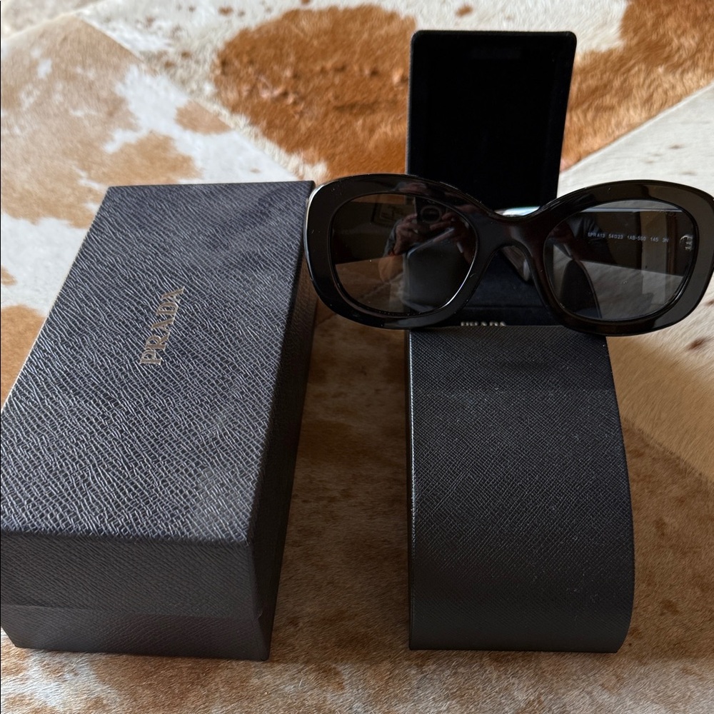 Prada Elegant Black Women's Sunglasses